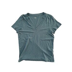 Madewell MB722 Whisper Cotton V-Neck Tee ( M )